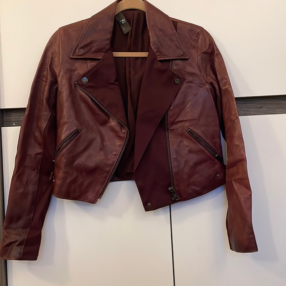 Sachin and Babi leather jacket - Picture 1 of 3